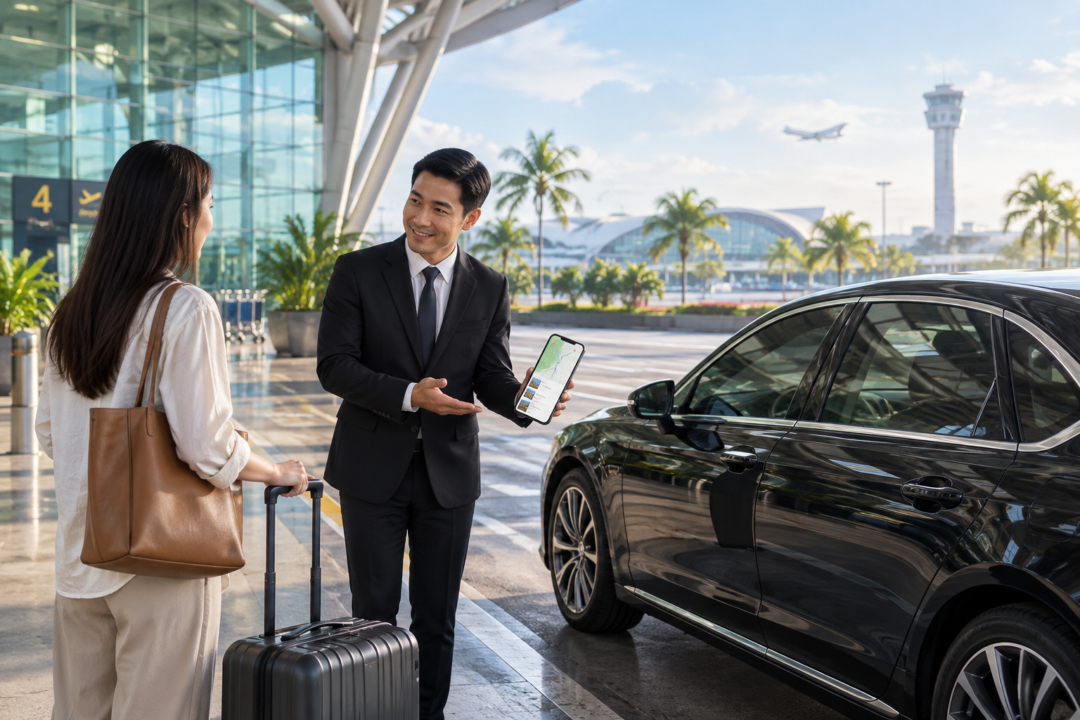 Private airport pickup for a Khao Yai hotel transfer from Bangkok